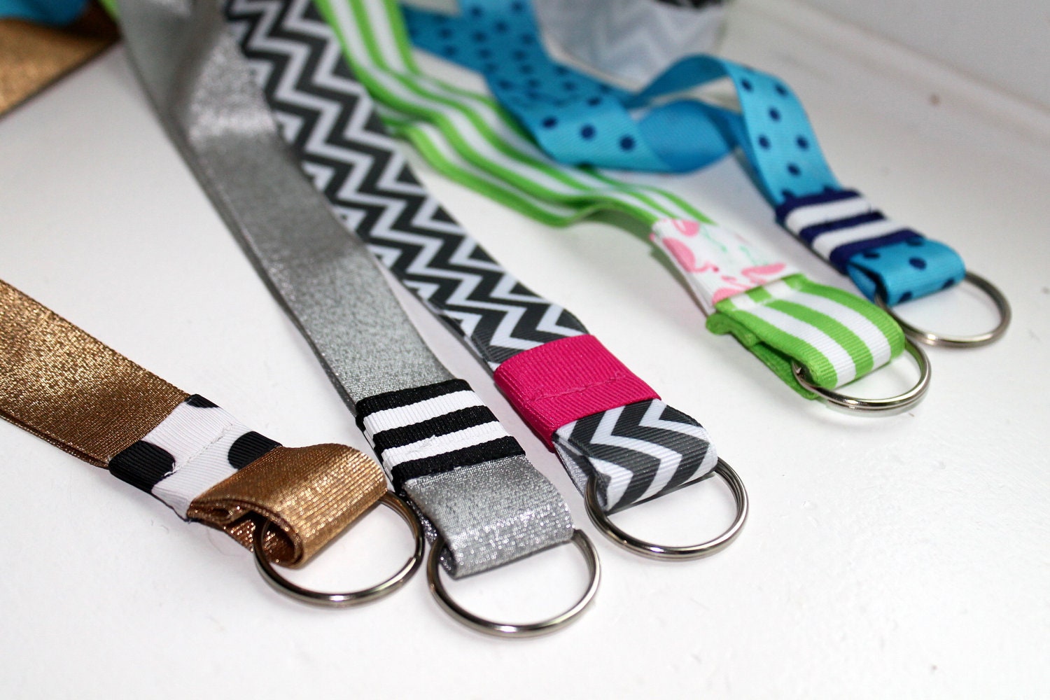 Ribbon Lanyards Custom Color and Size