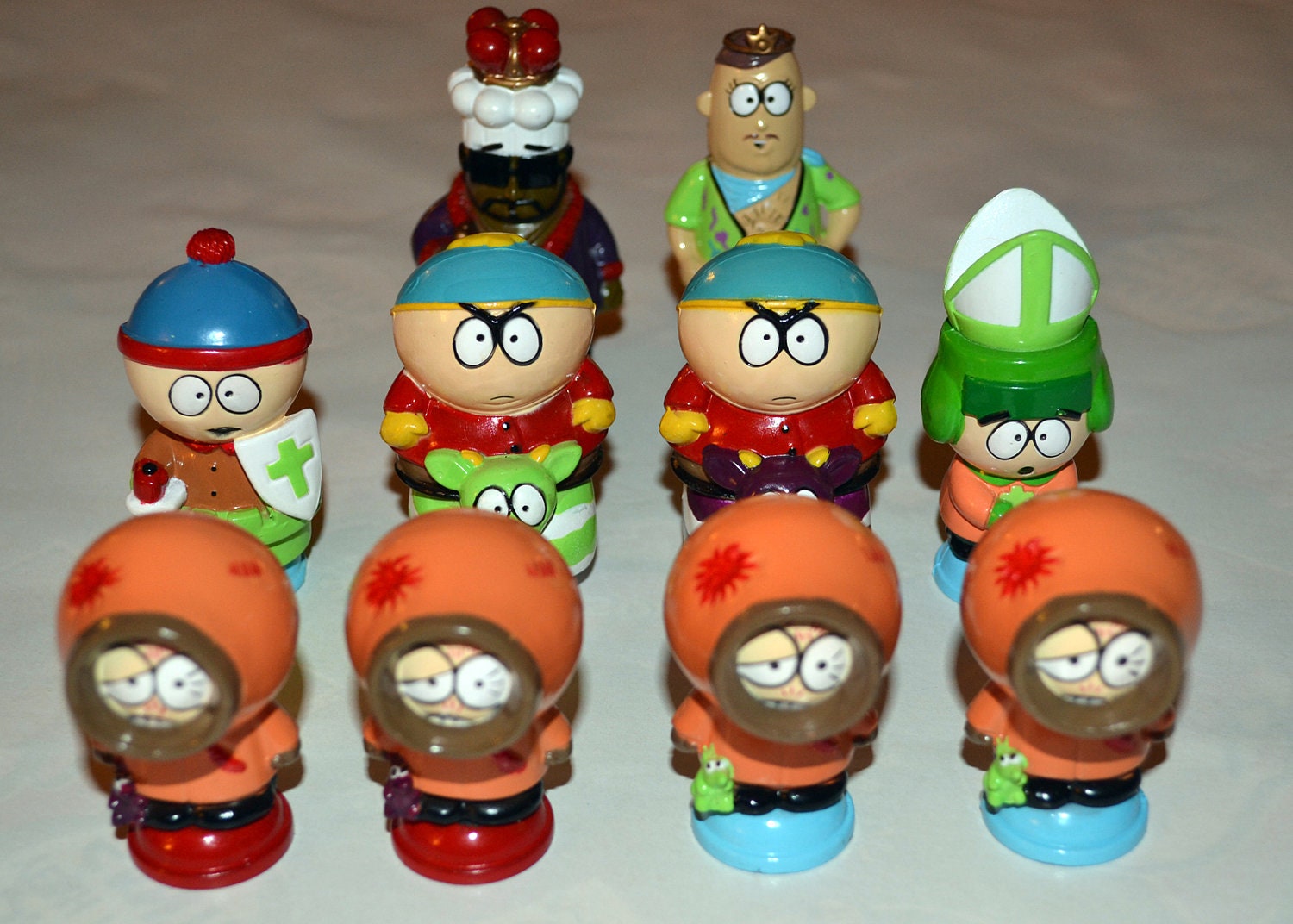 South Park Chess Pieces for crafting 10 pieces from a south