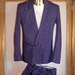 Vintage 1980's Cotler Purple Suit - Size 36