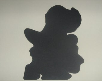 Captain Hook, Peter Pan Silhouette,Disney character, Tinkerbell, framing, birthday invitations, banners, favor bags