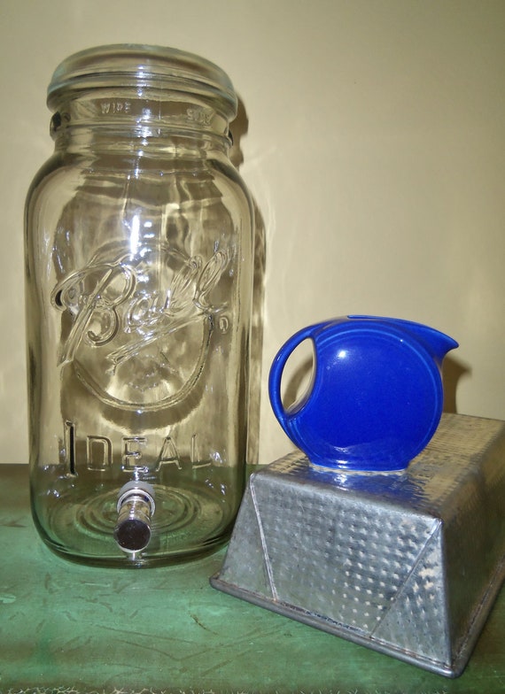 Vintage Ball Jar Drink Dispenser