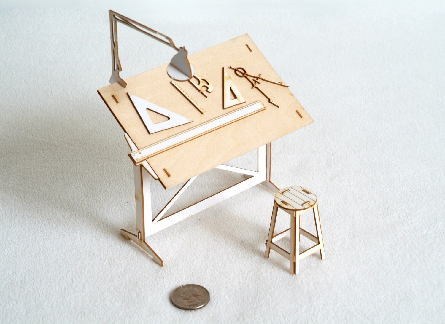 drafting table 3d model