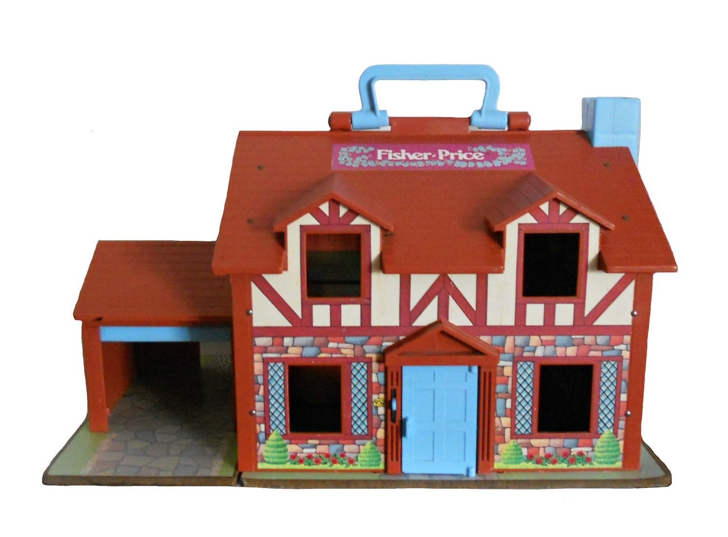 Vintage Fisher Price Play House 1980s Tudor by