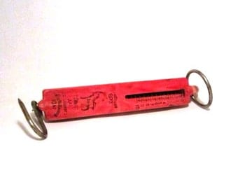 VINTAGE spring balance SCALE, use for home decor, assemblage, mixed media...