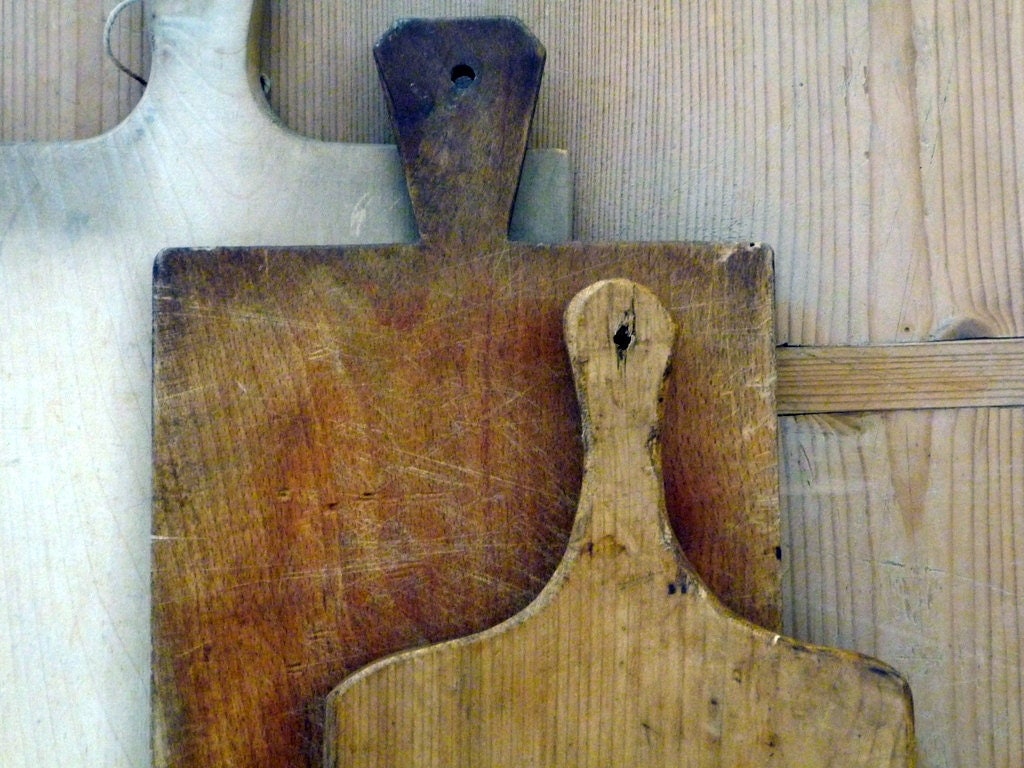 Vintage Cutting Board Germany Handmade Rustic Primitive