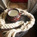 Vintage MACRAME PLANT HANGER Large Fancy Macrame Hanging Planter Gardening Patio Balcony Decoration Modern Bohemian Gypsy Home Decor