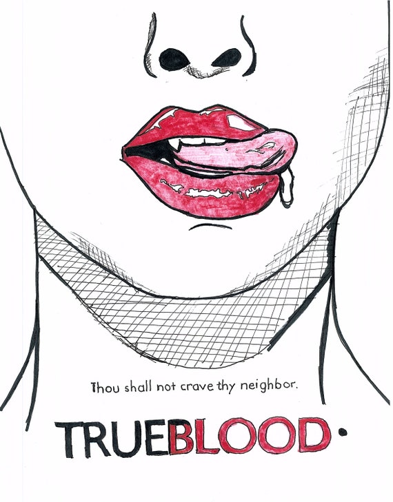 Items similar to True Blood Coloring Book on Etsy