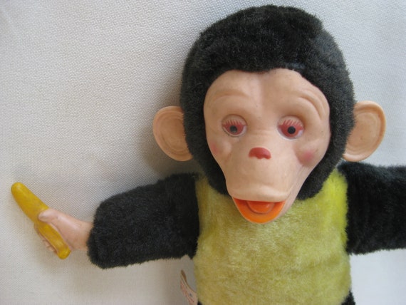 old stuffed monkeys