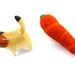 Orange Carrot Wool Catnip Cat Toy
