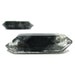 Tibetan Black Quartz Points 43mm Raw Rough Natural 2 Crystals Double Terminated (Lot No. 1146)