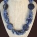 Blue Sodalite and Aventurine Necklace