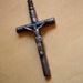 Pectorail Copper Crucifix , "Whistle" , Pendant, Collectors Item, OOAK Pendant, Clearance Sale