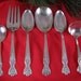 SALE - Serving Set - SPOONS - FORK - Ladle - Vtg Silverplate - Inspiration/Magnolia by Rogers - Ca 1951 - Holidays - Under 30