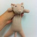 Vintage Pig Herbal animal EYE PILLOW