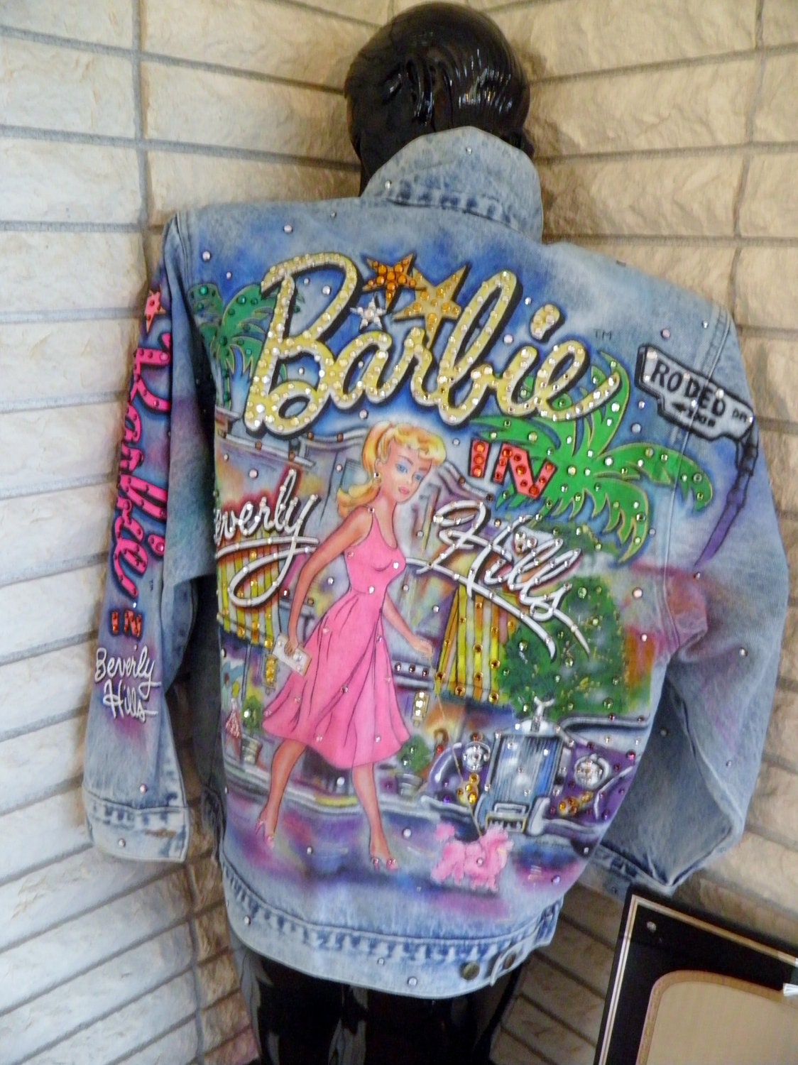 denim jacket barbie