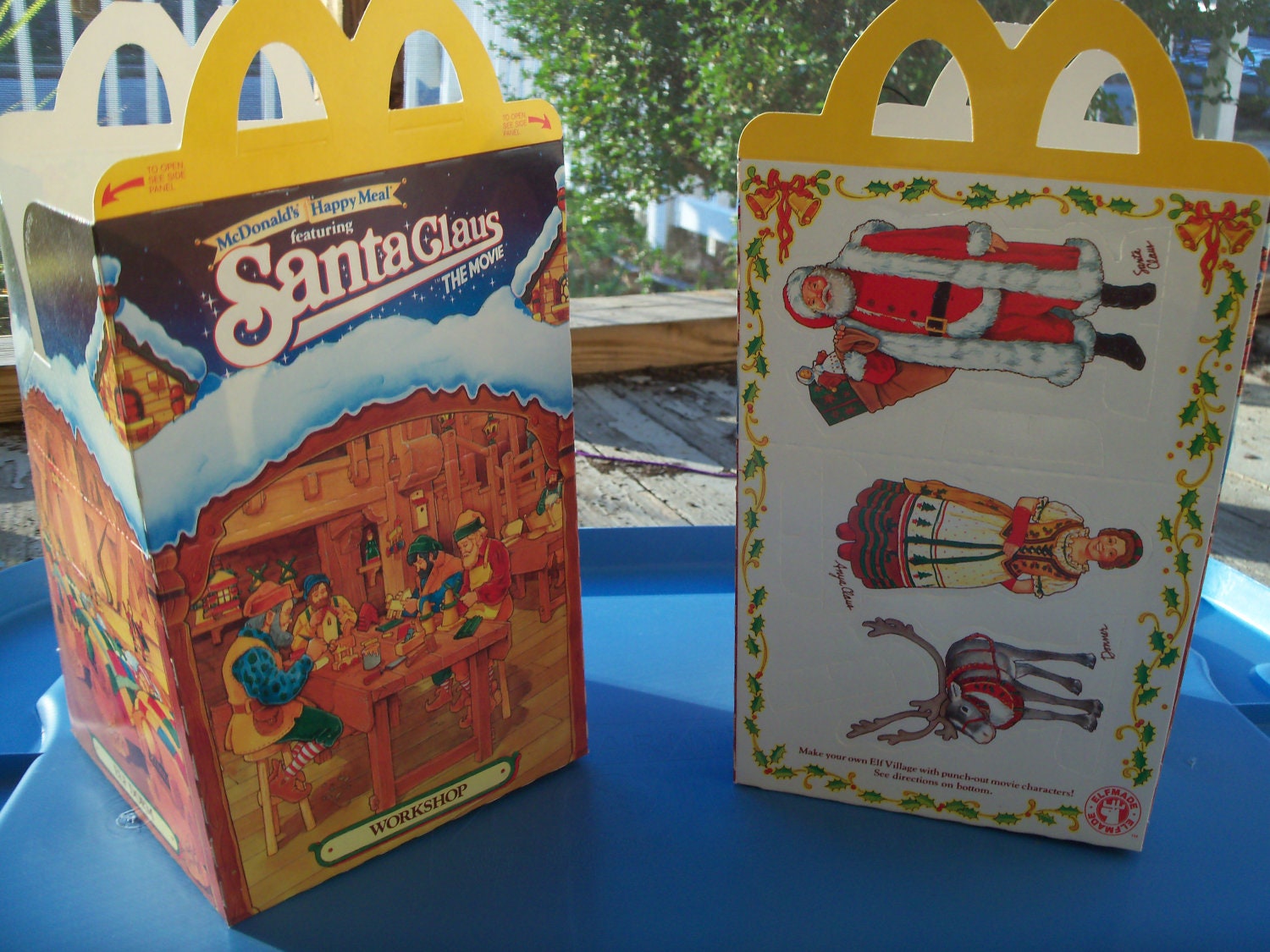 Download Vintage 1985 McDonald's Happy Meal boxes Package