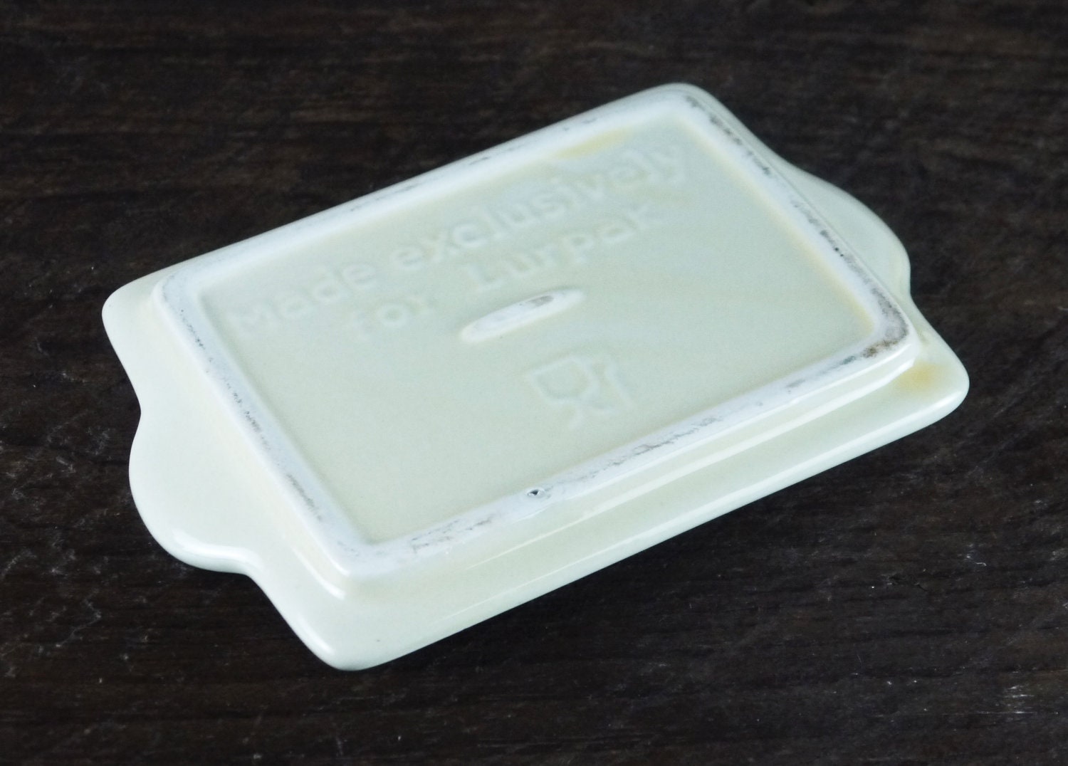 Vintage LURPAK Butter Dish Danish Butter Company Marketed in