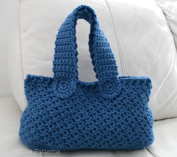 Crochet bag pattern INSTANT DOWNLOAD crochet handbag pattern