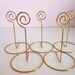 round shaped table number holders - Custom listing for Jenna
