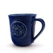 Blue Coffee Mug: Mas Café, More Coffee in Spanish, Unique Pottery Gift for Him or Her, Fathers Day, Mothers Day Gift by MiriHardyPottery