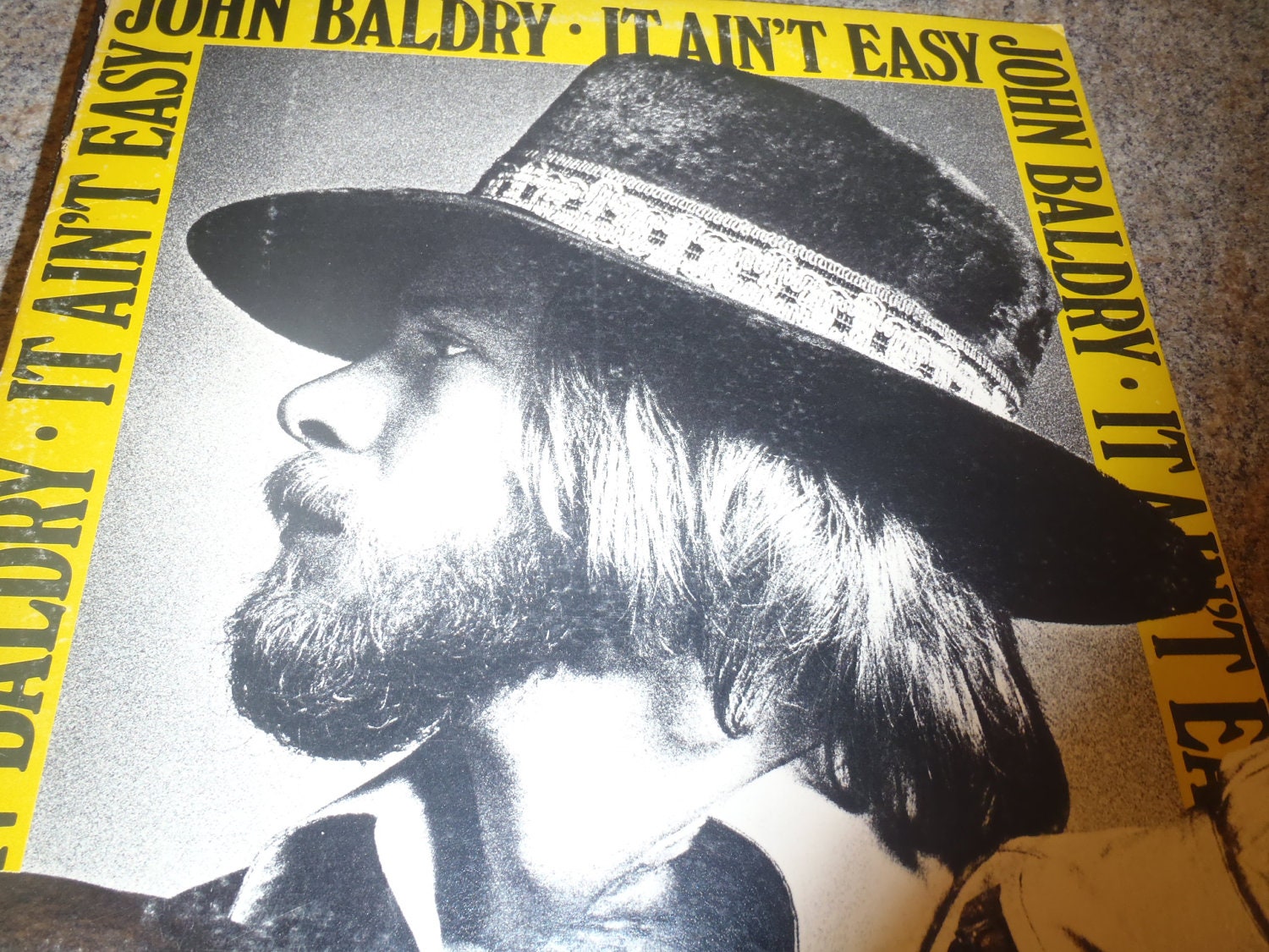 LP Record Long John Baldry It Ain't Easy by