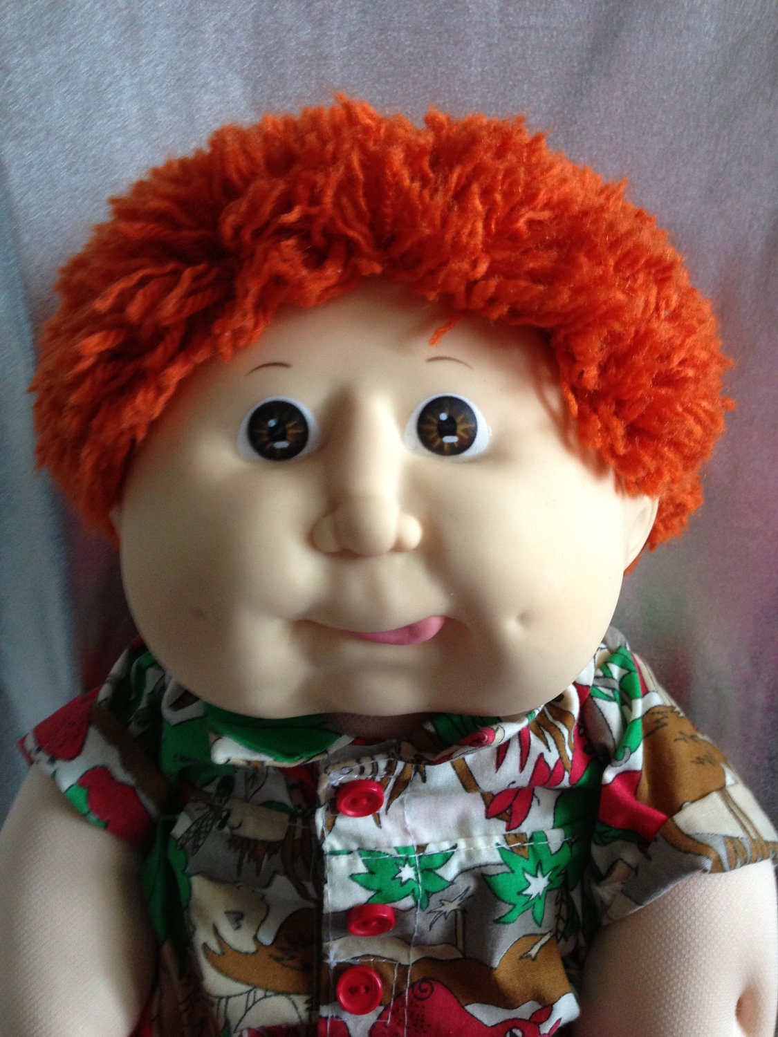 cabbage patch red hair