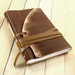 Journal - Handmade Leather Notebook - Vintage Beauty