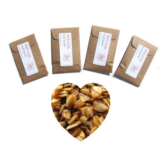 Rustic Wedding Favors Seed Packets Amish Baked Oatmeal Scented