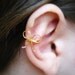 Dainty Bow Ear Cuff