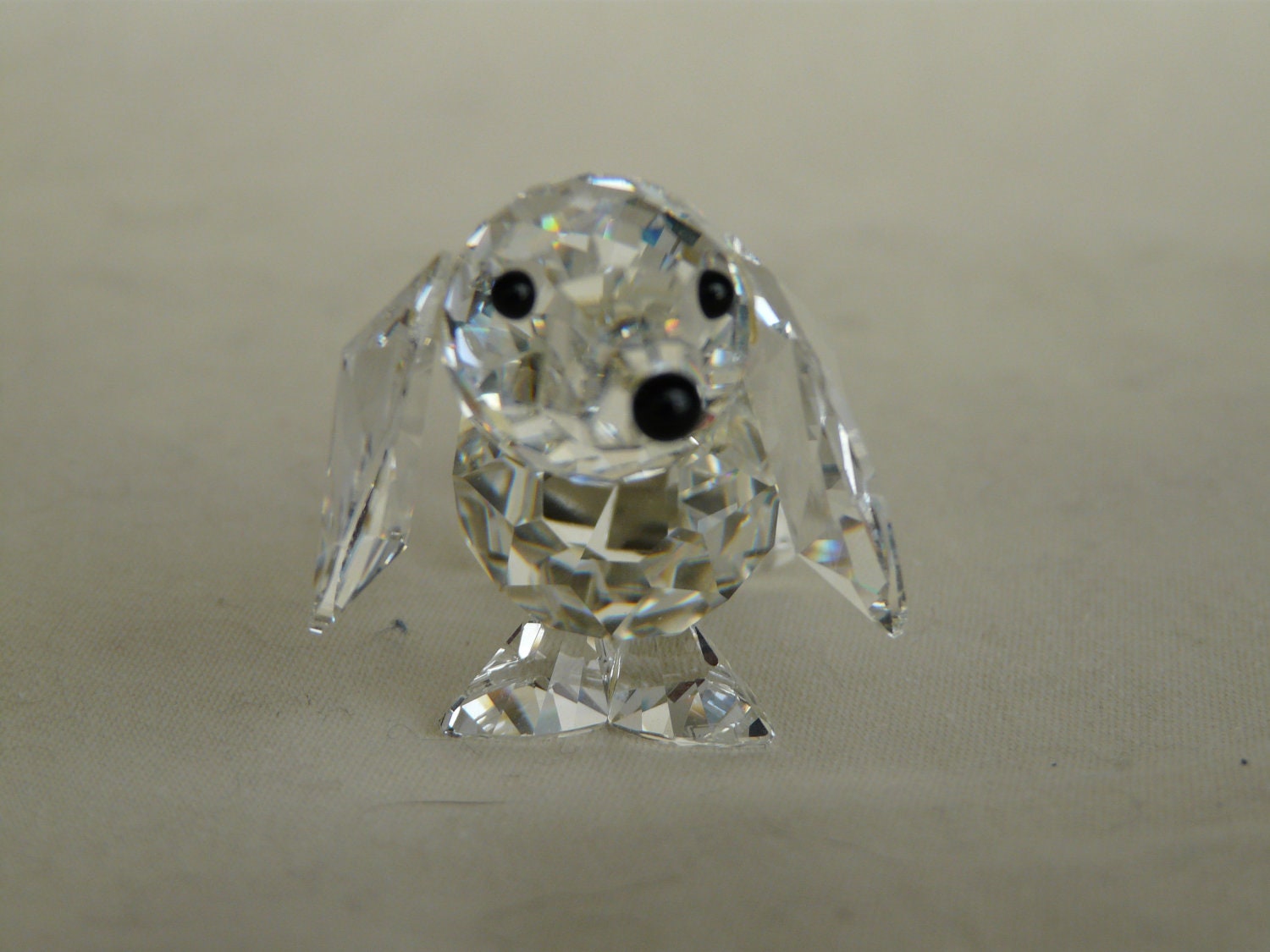 dachshund crystal figurines