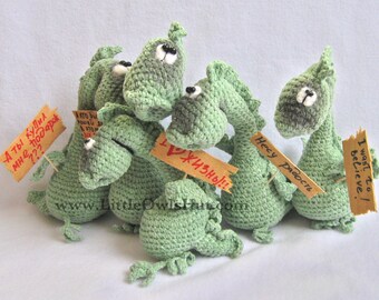 007 Dragon Draco - Amigurumi crochet pattern - PDF file by Pertseva Etsy
