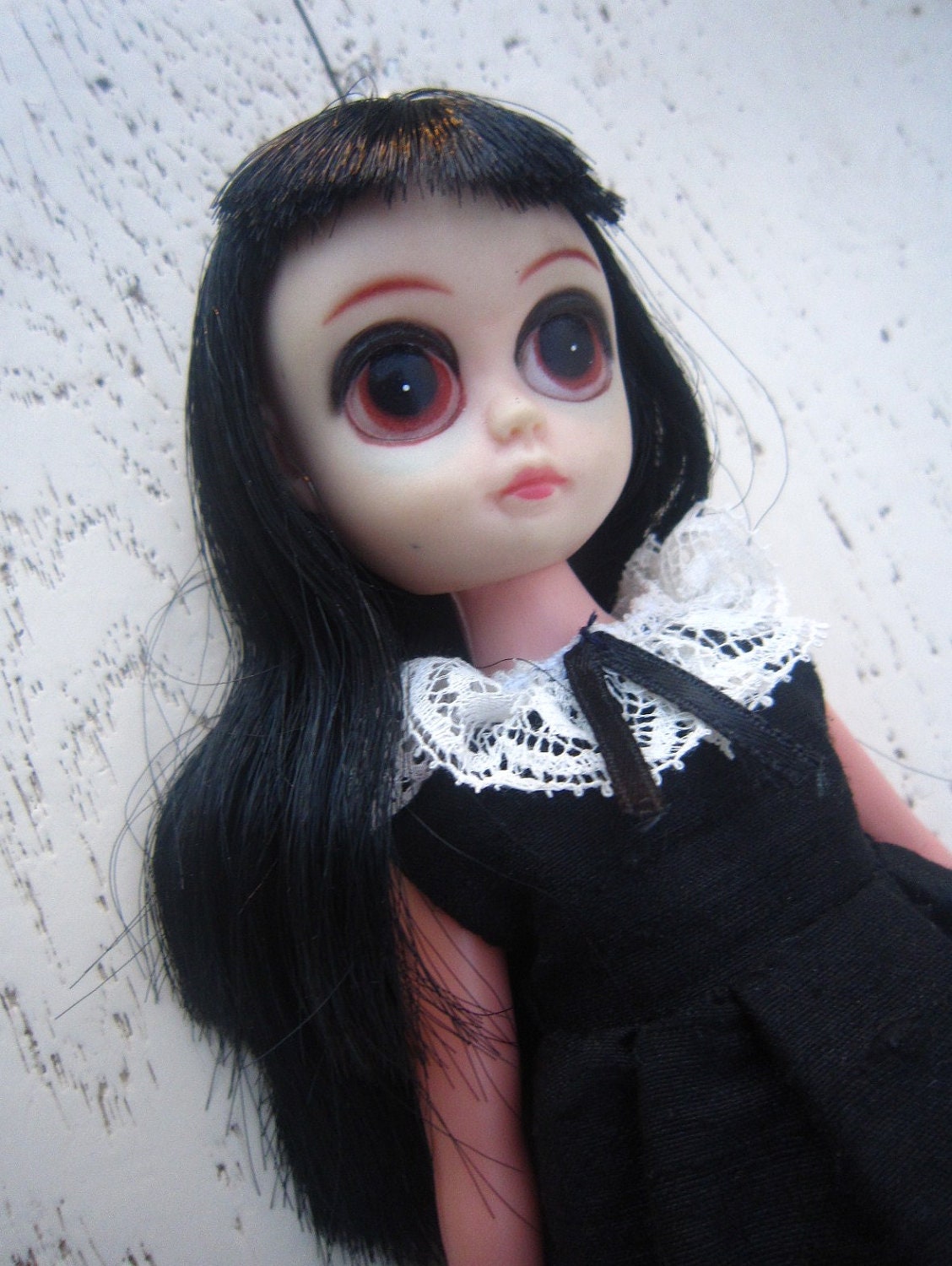 1960s Susie Sad Eyes Doll in OOAK Miss Metsuki by MissMetsuki