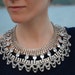 SALE Margot - beautiful swarovski rhinestones statement necklace - ready to ship