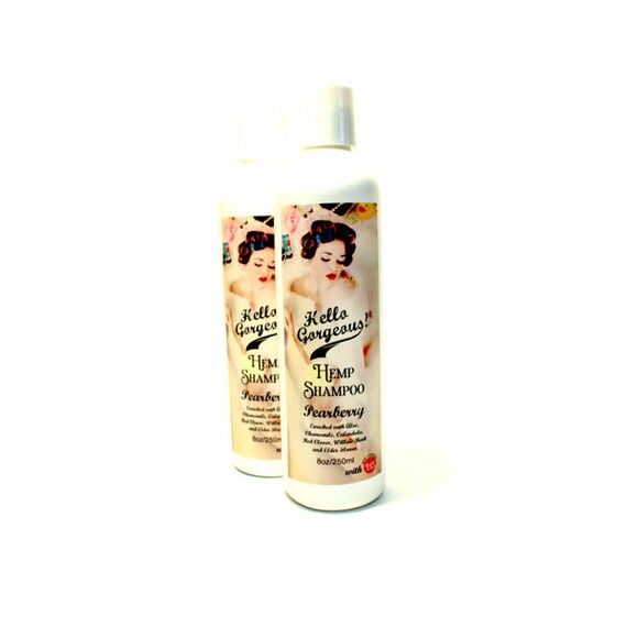 Hair Shampoo - Natural Hemp Haircare - Pearberry fragrance - SLS Free