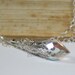 Clear Crystal AB Swarovski Icicle Silver Princess necklace Beadtrisslane Bridal jewelry gifts formal office wear