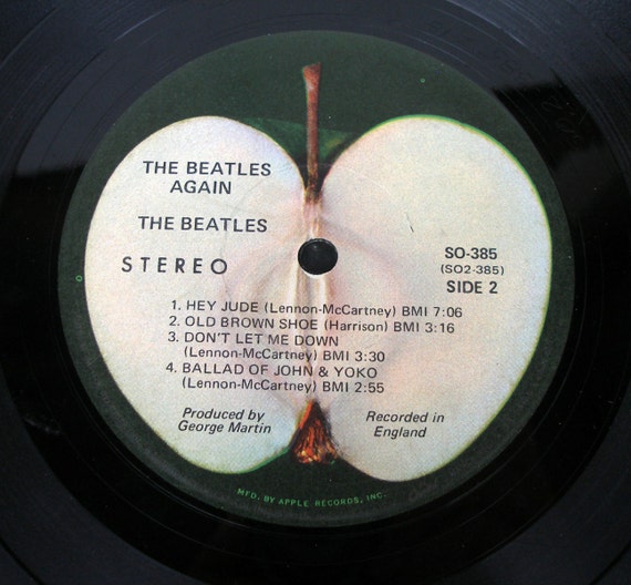 The Beatles The Beatles Again SO 385 Hey Jude 1970 Green