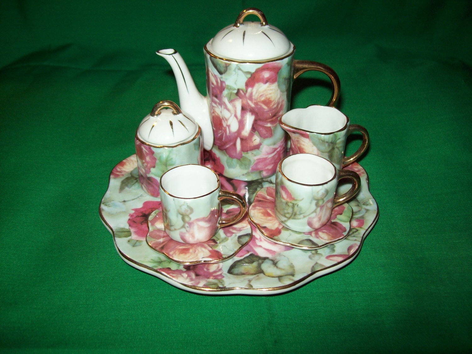 Children's Porcelain Tea Set by Baum Bros.