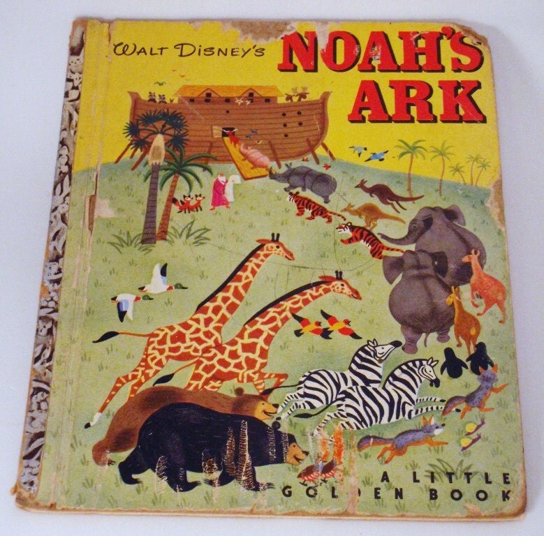 Walt Disney's Noah's Ark A Little Golden by EquineAnnihilation