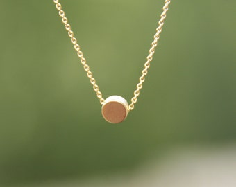 solitaire necklace, minimalist jewelry, minimalist necklace, everyday necklace
