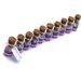 Reserved Fairy Jars set of 12 Pink and Purple starsand 4 rainbow jars, Tiny, Princess, Party Favor