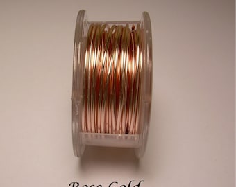 Rose Gold Craft Wire 26ga. 45ft. PRO - QUALITY