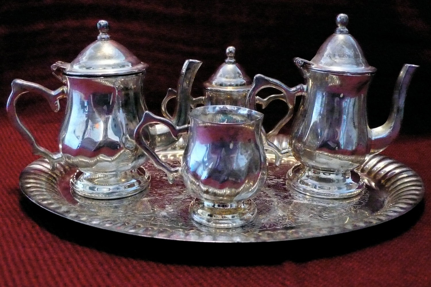 Vintage Silver Plated Paul Revere Godinger Silver Art by chriscre