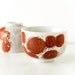 Vintage Teacup Kutani Porcelain Chrysanthemum Set of Two