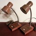 Reserved for Clarisse/Gooseneck Lamps/Matched Set /Industrial Lighting/SALE 25% Off