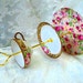 Vintage Rose English Bone China 3-Tier Tea/Cake Candy Stand or Jewelry Display (Slightly Flawed)