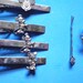 6 Vintage Disney hair clips/barrettes