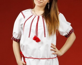 Ukrainian embroidered women's blouse. Women vyshyvanka. Ukrainian clothes. Ethnic sorochka. Ukrainian embroidery ethnique women's blouse