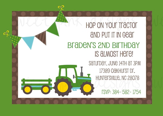 items-similar-to-tractor-party-printable-invitation-on-etsy