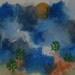 Unique original signed watercolor