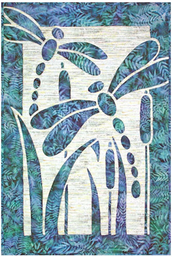 Dragonflies In Flight Quilt Pattern Hawaiian Appliqu 
